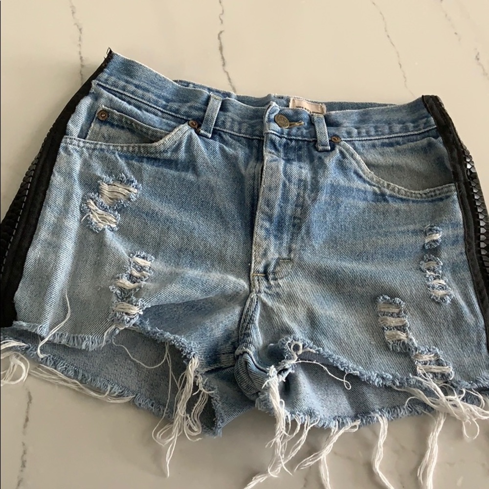 LF jean shorts